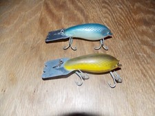 (2) Fred Arbogast MUD BUGS Crankbaits (Super Clean) Approx 3" Body  12/26