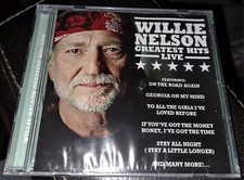 Willie Nelson Greatest Hits Live  Brand New CD