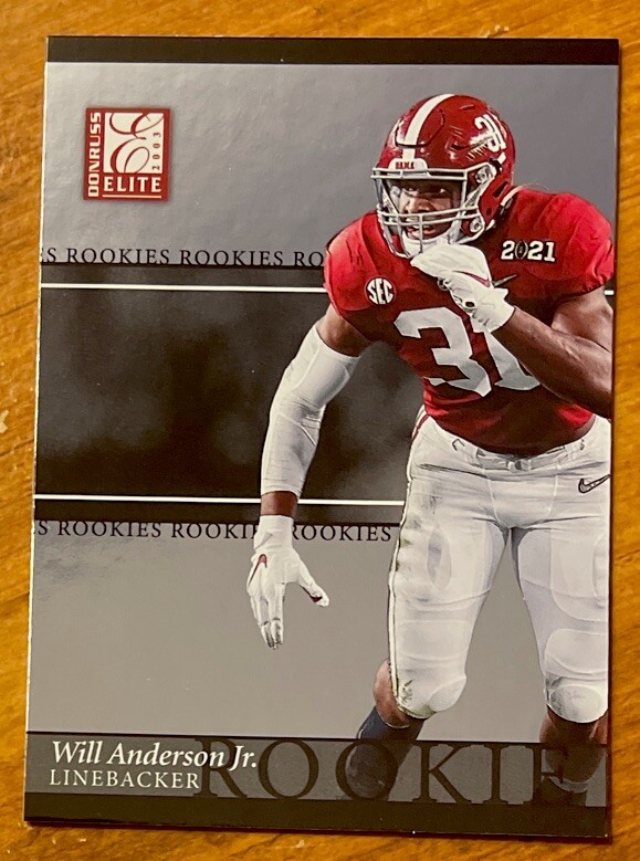Will Anderson Panini Donruss Elite 2003 Elite Rookies #46 Status Die-Cut
