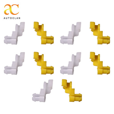 TOYOTA CAR LOCK イエロー 5 Sets Door Lock Rod Clip Retainer Fasteners for Toyota 4Runner