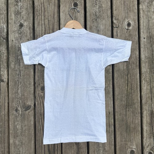 Vintage 50s Champion Mackinaw Bridge Single Stitch Graph T-shirt Size 12 - Picture 5 of 6