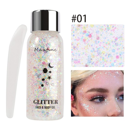 Face Makeup Festival Beauty Highlighter Cream Glitter Body Gel Long Last ~ - Picture 16 of 33