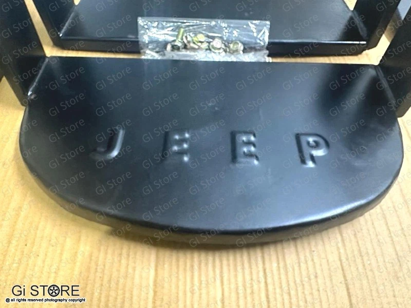 Par de reposapiés para Jeep Willys MB Willys estilo G503- Jeep imprimado estampado Foto 2 de 3