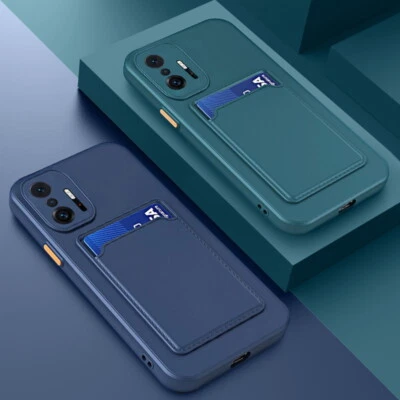 Funda Para Xiaomi 13T 14T Redmi Note 14 13 12 Pro 14C Portatarjetas Cartera TPU Cubierta