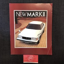 Toyota Mark II Brochure Catalog JDM Rare X70 Hardtop Sedan Wagon 84-88 85 86 87