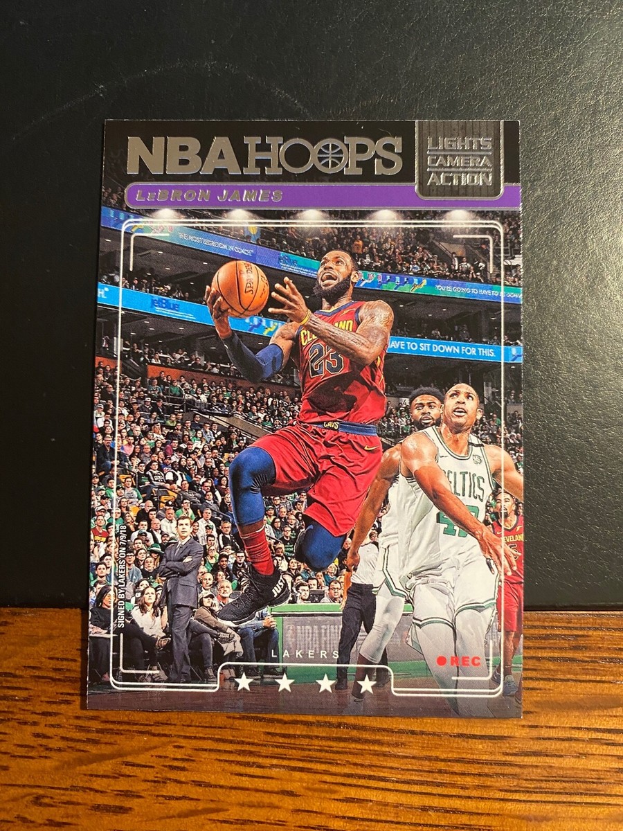 2018-19 NBA HOOPS LIGHTS CAMERA ACTION #LCA-2 LEBRON JAMES! $1