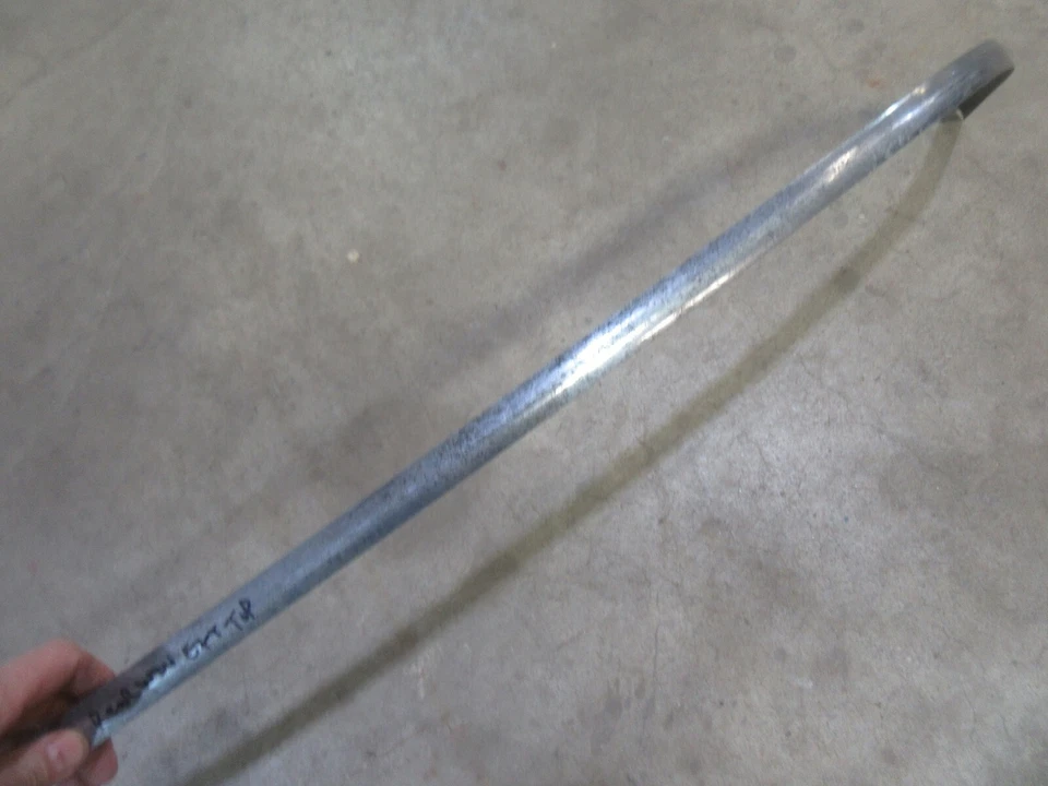 1954 Studebaker Commander 2 door sedan rear upper window trim molding piece  - Image 2 of 3