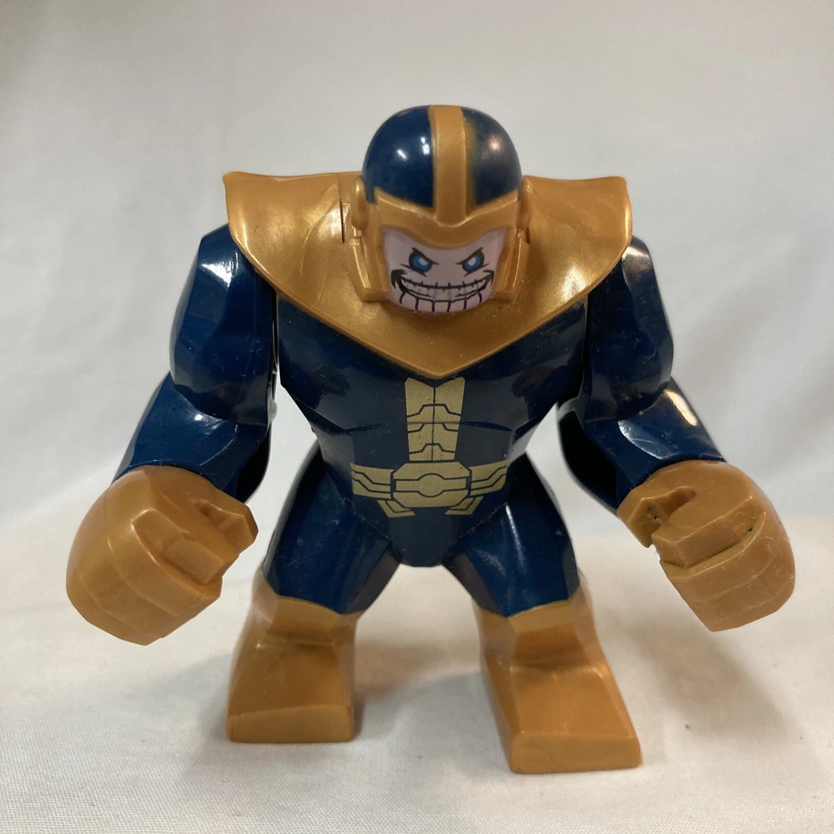 Lego Thanos 76049 Big Figure Dark Blue Arms Avengers Super Heroes Minifigure