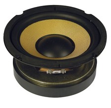 QTX 6.5" High Power Replacement Woofer Speaker Bass Driver Aramid Cone 250W 8Ohm