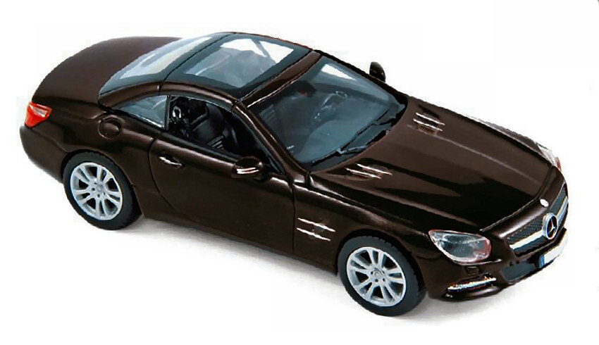 Vehicle model 1:43 scale Norev MERCEDES SL 350 diecast collection
