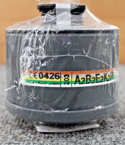 Mestel Safety NBC/CBRN 40mm NATO Gas Mask Filter (New)