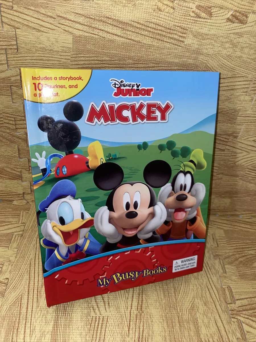 Mickey Mouse Clubhouse My Busy Books, Mickey Mouse Figurines – Phidal