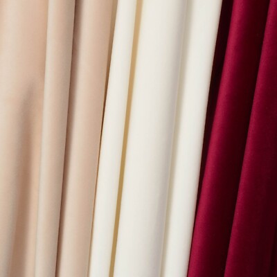 Upholstery Holland Flocking Velvet Polyester 60 Inch Plush Fabric By The Yard