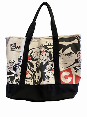 Cartoon Network Cotton Canvas Tote Bag Ben 10 Fosters Home For Imaginary Friends