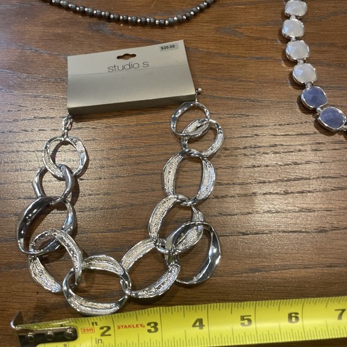Lote de 6 juegos de joyería sin cuello y orejas 1342 - Imagen 3 de 12