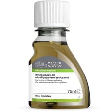 Winsor Newton Drying Poppy Oil Paint Medium Additive 75ml