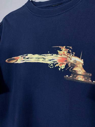 CAMISETA OAKLEY O ICON FURY FIRE LOGO MONOGRAFÍAS VINTAGE AÑOS 90 SOFTWARE - Imagen 2 de 4