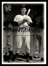 2000 Upper Deck Yankees Legends  Tommy Henrich '47 #76 New York Yankees