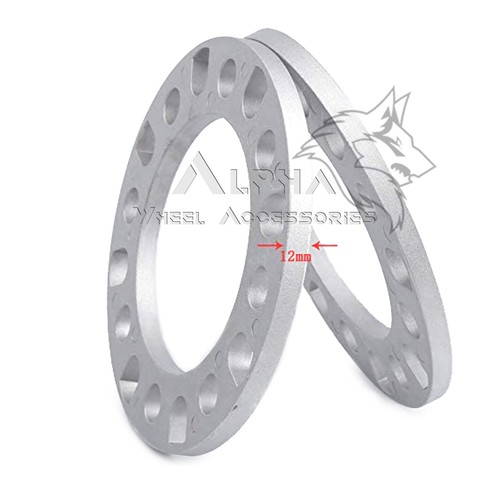 4 Pc 8 Lug Wheel Spacers For All 8X6.5 8x170 8x180 1/2" Inch Thick 12mm 8x165.1 - Picture 3 of 4