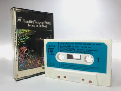 EVERYTHING YOU ALWAYS WANTED TO HEAR ON THE MOOG... Cassette *VERY SCARCE* 1973