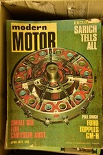 MODERN MOTOR April 1973 Sarich, Alfa, BMW, Chrysler
