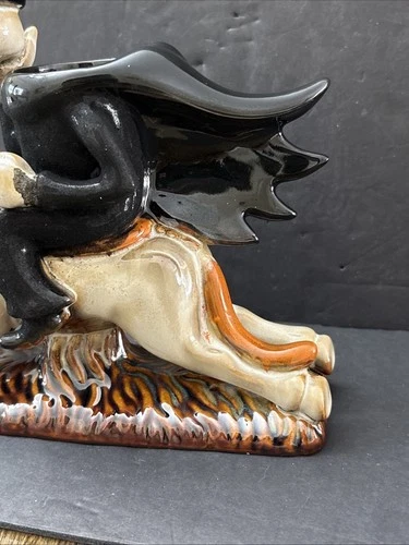 Yankee Candle Boney Bunch Ghost Rider Headless Horseman Votive Holder 2010 Rare image 3