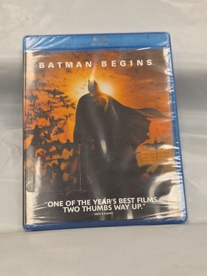 Batman Begins (Blu-Ray, 2008)  Christian Bale Christopher Nolan New Sealed 