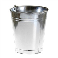 3x Pinnacle 10L Metal Bucket - 10L