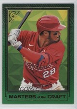 2021 Topps Gallery Masters of the Craft Green /250 Nolan Arenado #MTC-9 05k6