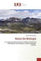 Albert Alomba Akete | Notes De Biologie | Taschenbuch | FranzöSisch (2020)