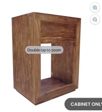   Wayfair swiss madison Rennes 24" Reclaimed Wood Vanity