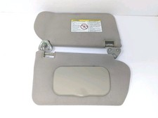 2000-2006 Nissan Sentra Driver Passenger Side Sun Visor Pair Set Gray 2000-2006 Nissan Sentra Driver Passenger Side Sun Visor Pair Set Gray