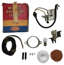 New Old Stock Back Up Lamp & Wiring Package for 1949 Models Mopar #1302451