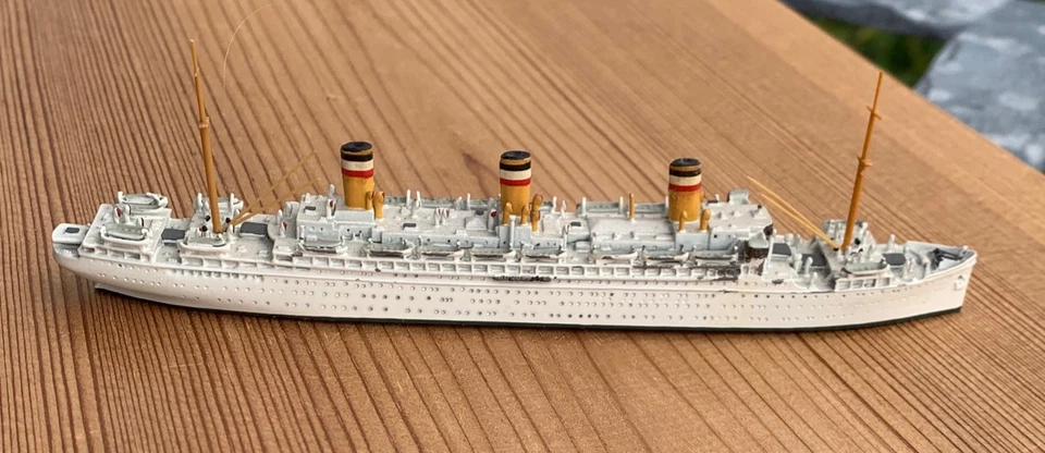 1/1250 Hapag Südamerika Liner RESOLUTE 1928 ex William O’swald Merkator M 561 - Bild 3 von 4