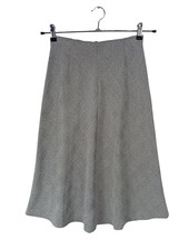 H&M Jupe taille haute Dames Jupe T EU 34 gris clair élégant