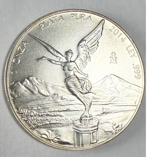 2014 Mexican Silver Libertad 1 oz — photo from another recent sale