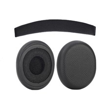 Ear Pads Headband Replacement Cushions For Logitech H800 Wireless Headset Black