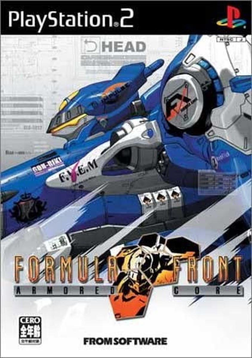 PlayStation2 - 中古PS2　アーマード・コア　フォーミュラフロント Armored Core Formula Front (Sony PlayStation 2, 2005) for