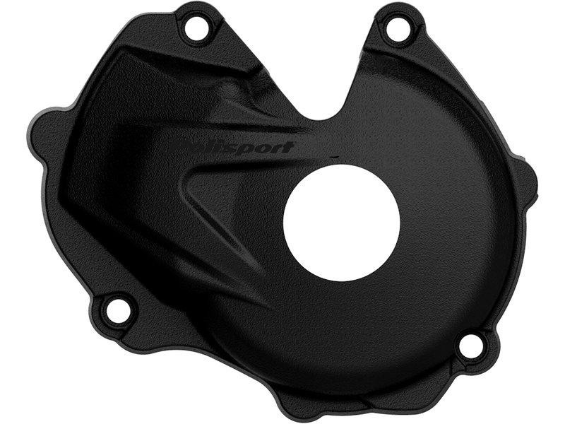 Ignition Cover Protector Fits Kawasaki Kxf 450 16-18 Black