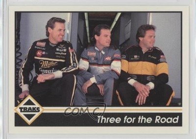 1992 Traks Rusty Wallace Mike Kenny Three for the Road #15 HOF b0o