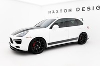 Maxton Design Seitenschweller Ansatz (Paar) Passend FüR Porsche Cayenne Turbo /