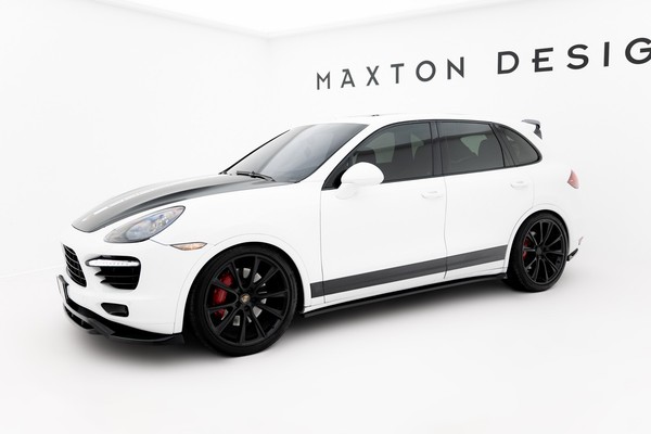 Maxton Design Seitenschweller Ansatz (Paar) Passend FüR Porsche Cayenne Turbo /-image