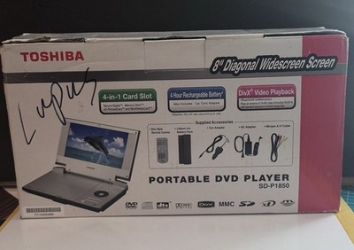 TOSHIBA ポータブルDVDプレーヤー SD-P1850 Amazon.com: Toshiba SD