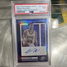 Panini 2021-22 Contenders Optic Jason Williams LCA-JWL Auto PSA 9 79243217 46/75
