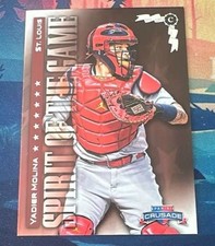 2025 Panini Crusade - Spirit of the Game Yadier Molina #9