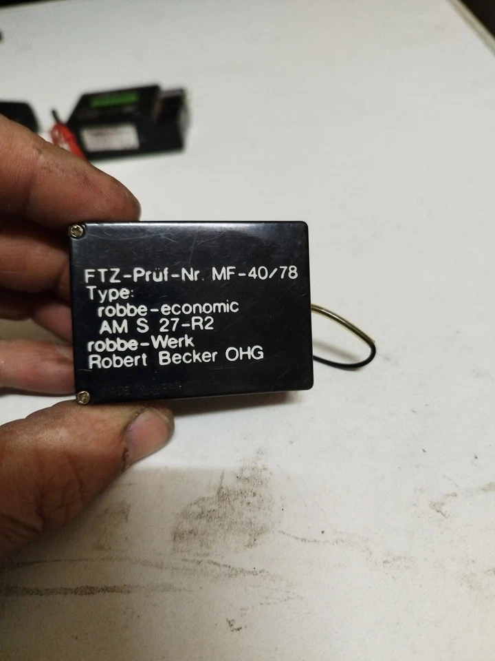 Robbe Economic 2kanal AMS 27-R2 Empfänger 27mhz Nr.1 - Bild 3 von 3