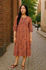 NWT Women's - Lola Australia Mia Pink Floral Dress, Size Small