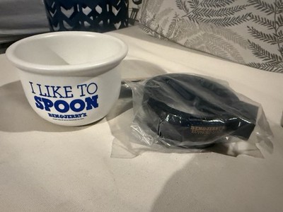 Ben & Jerrys Ice Cream Euphori- lock  And ice cream Bowl Combo 2016 Rare!