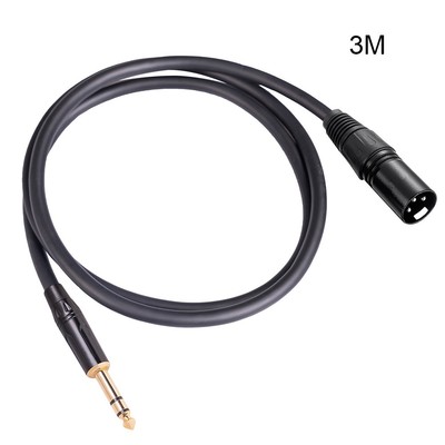 High Quality 6 35mm to XLR Male Balanced Cable for Optimum Audio Performance