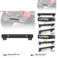 Yzona Flip-up Winch License Plate Frame Compatible With 10 Hawse Fairlead U... Yzona Flip-up Winch License Plate Frame Compatible With 10 Hawse Fairlead U...